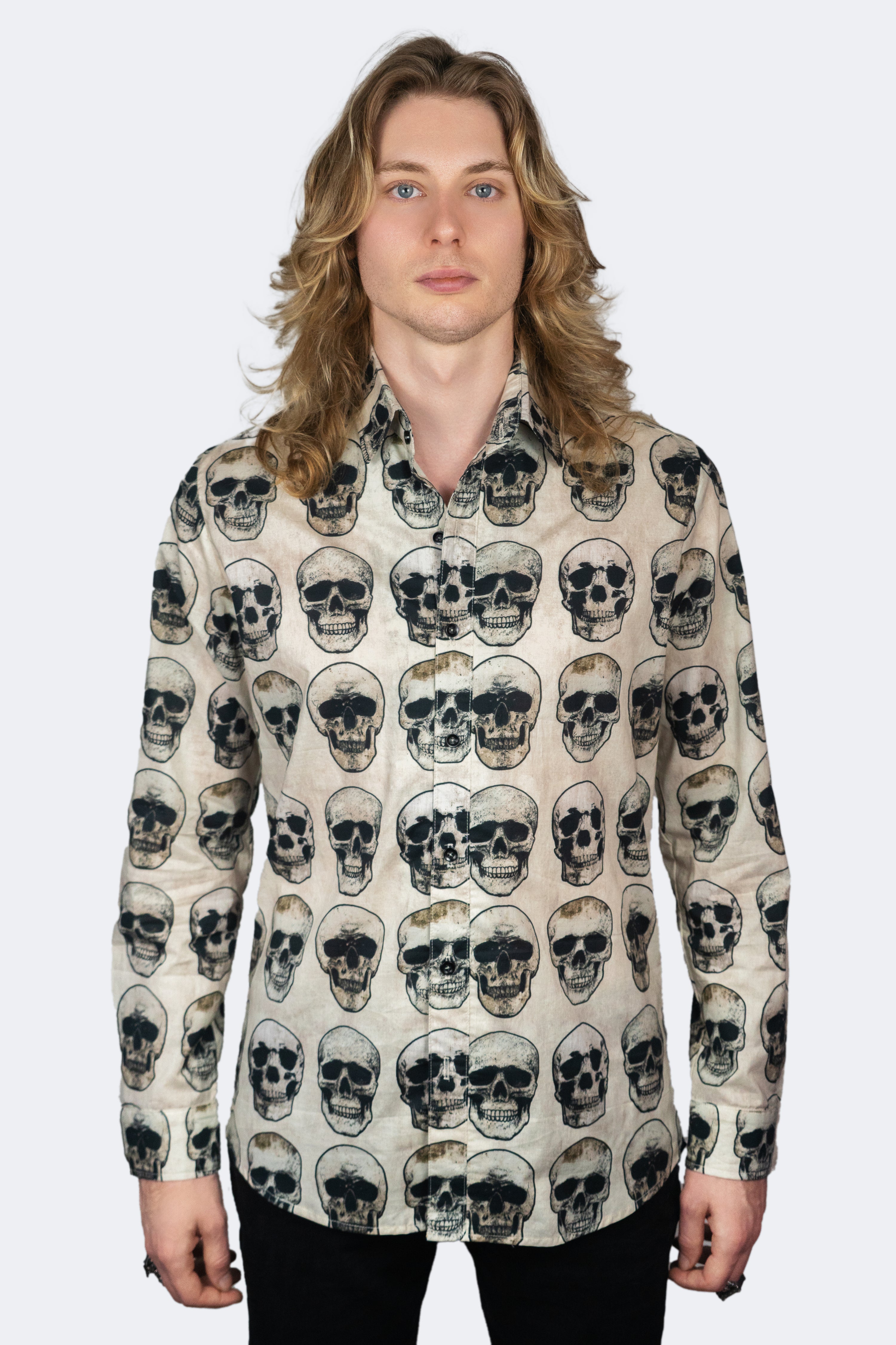 White Skull Shirt