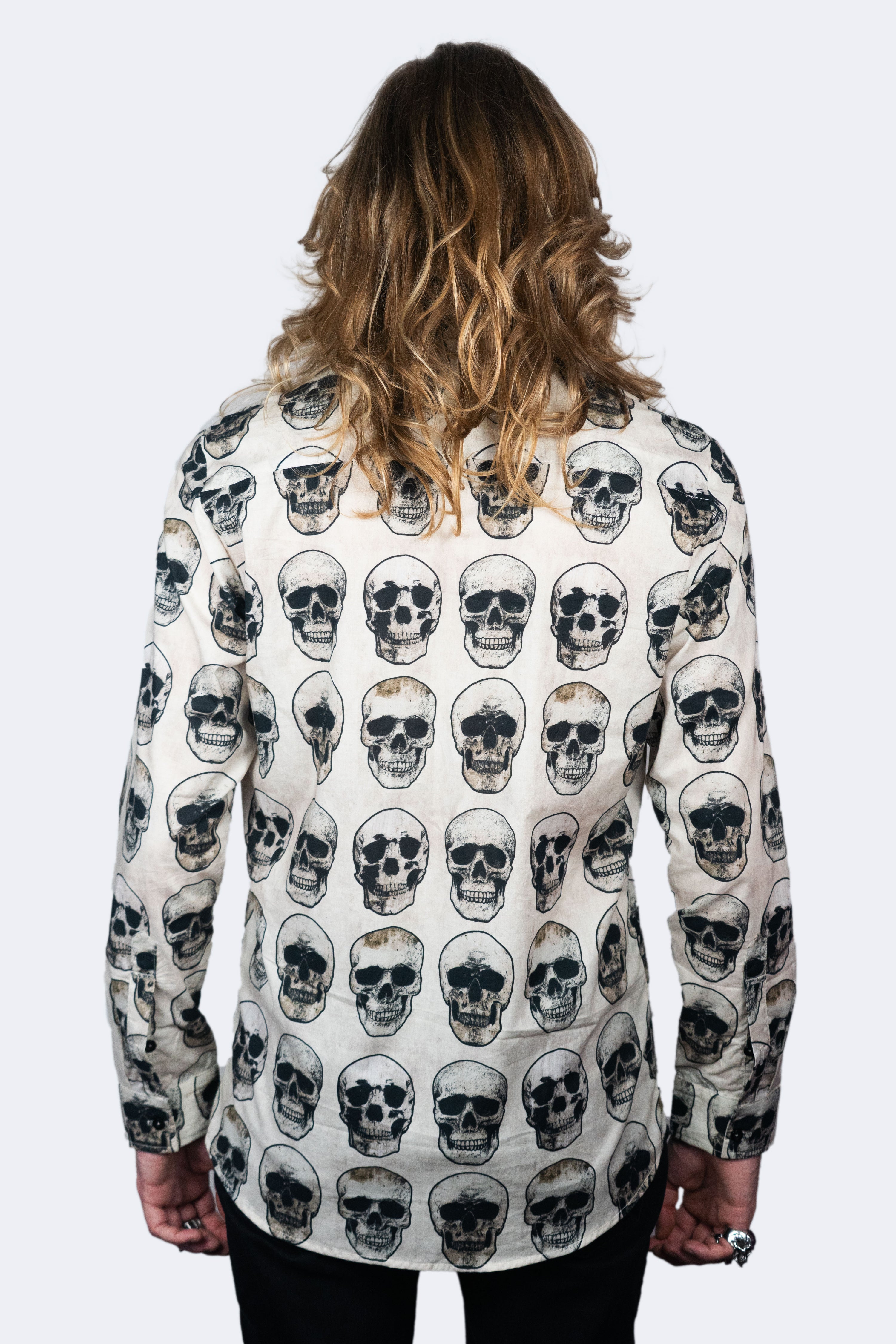 White Skull Shirt