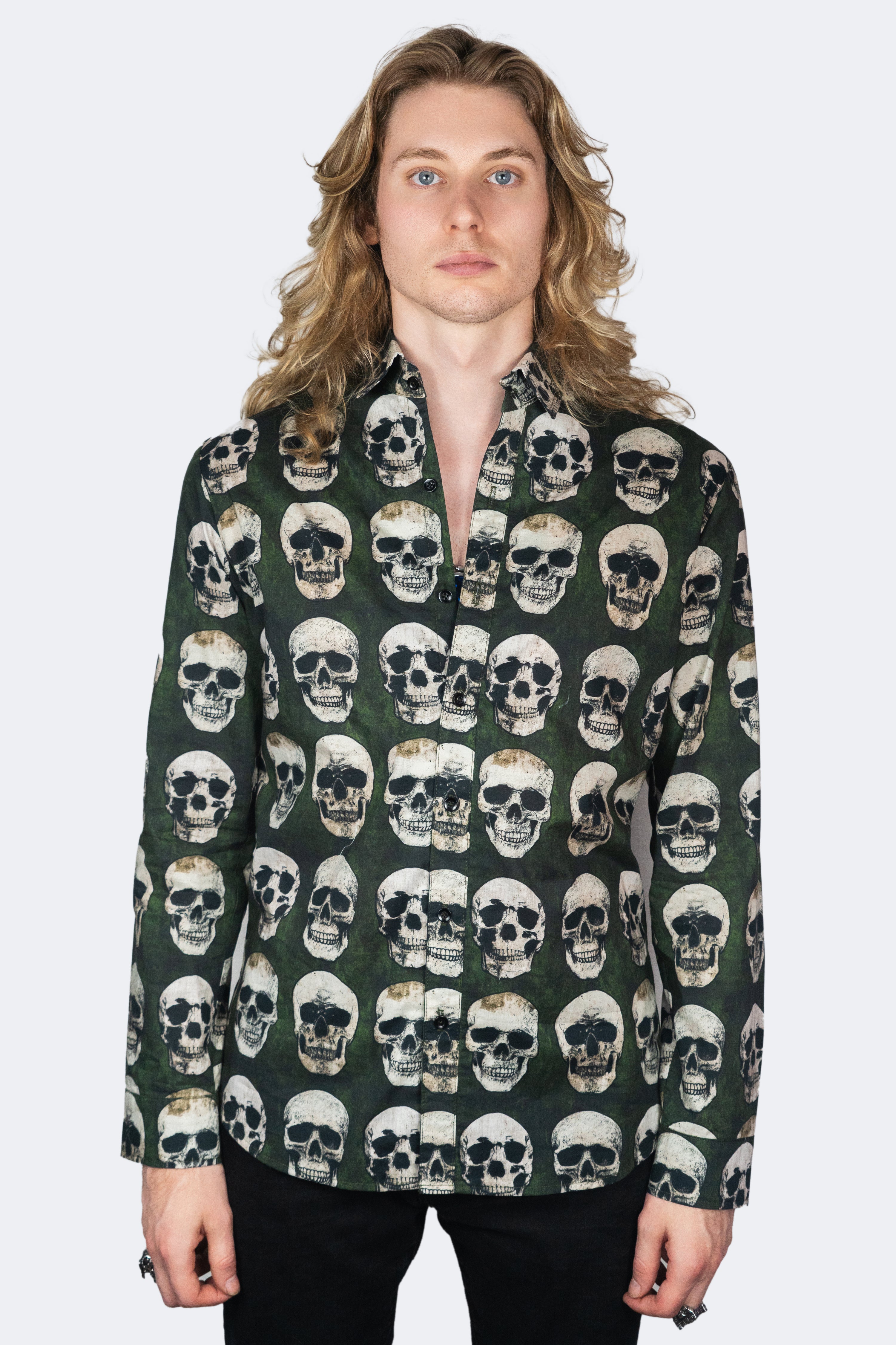 Green Skull Shirt