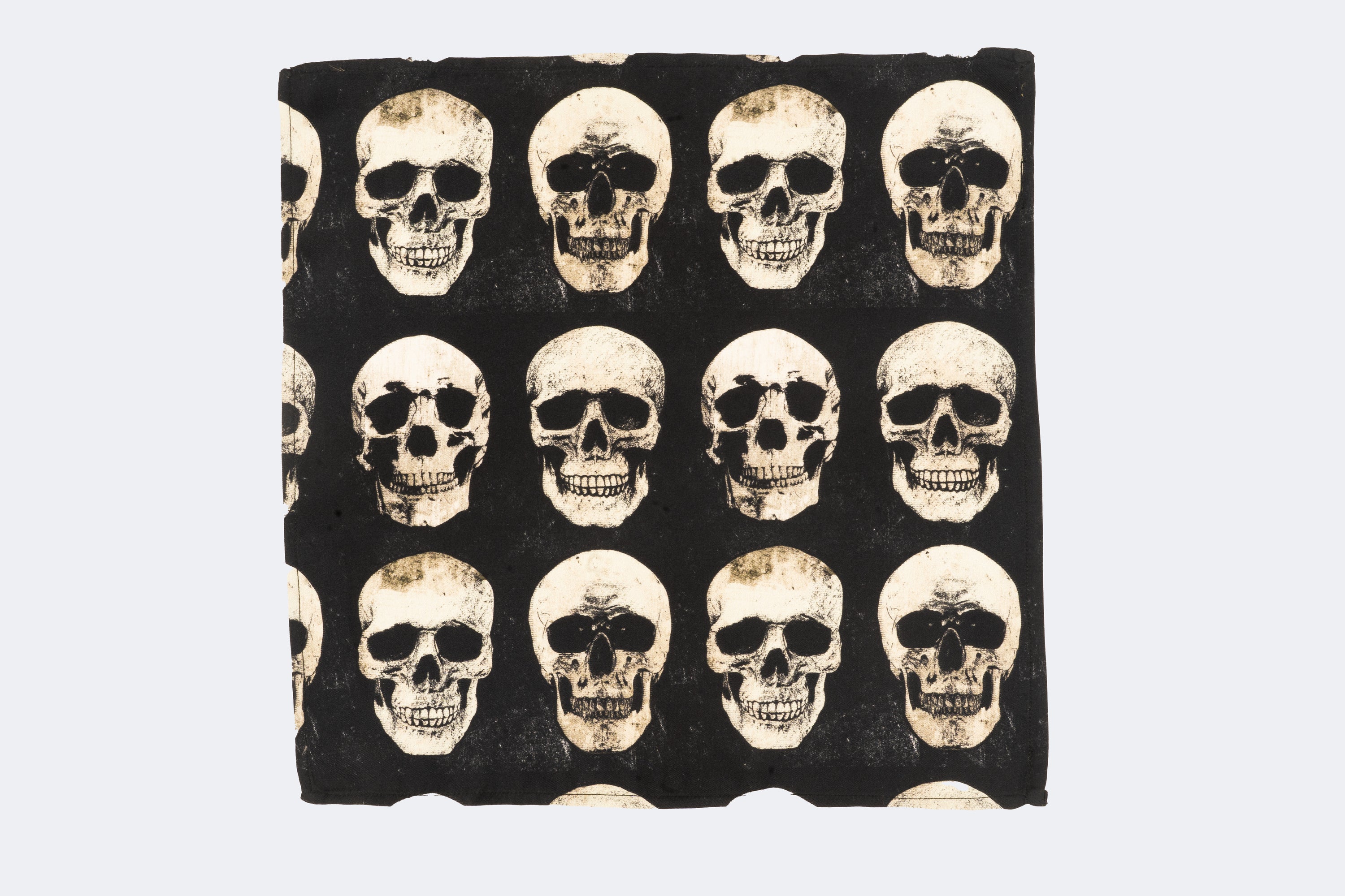 Black Skulls Handkerchief