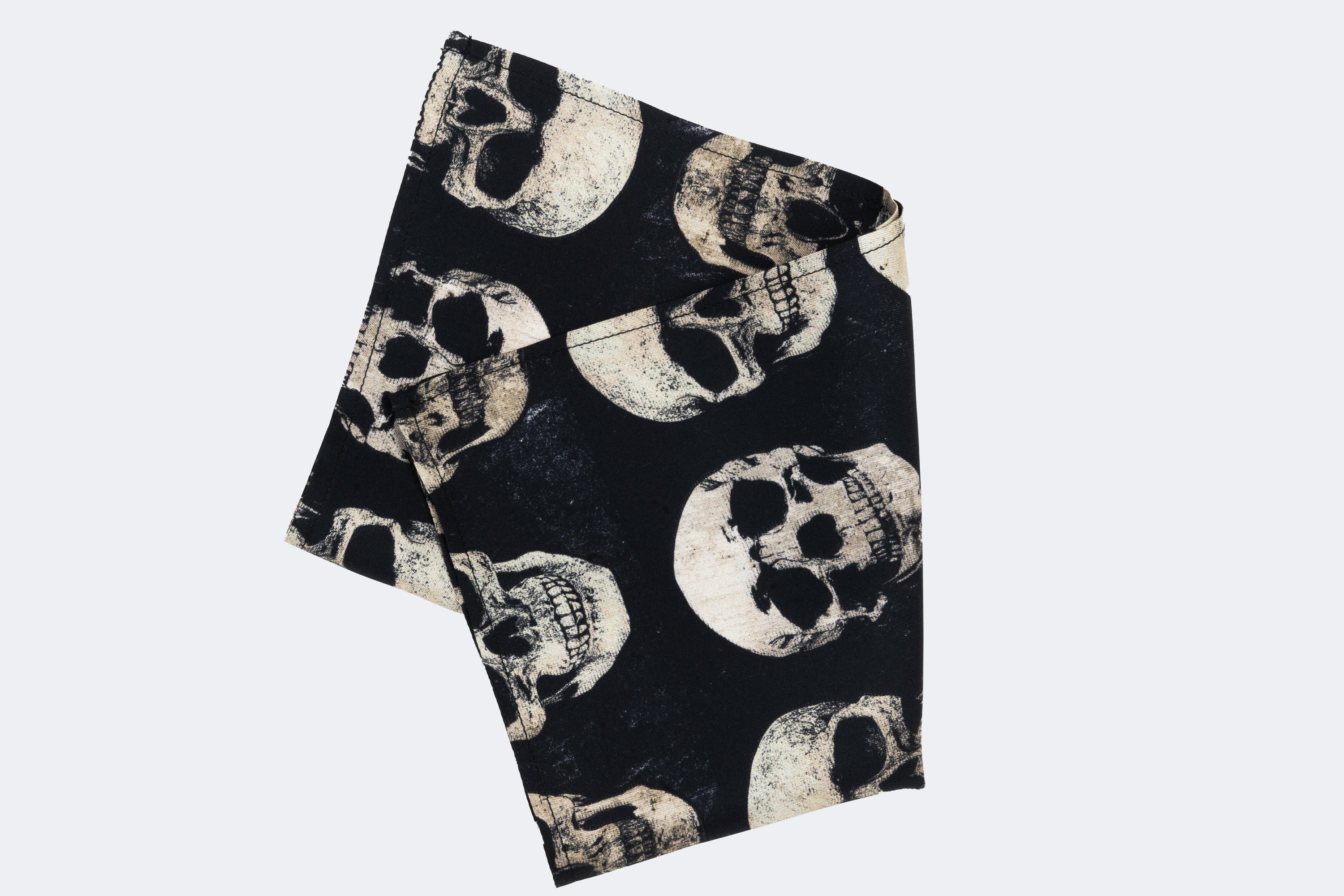 Black Skulls Handkerchief