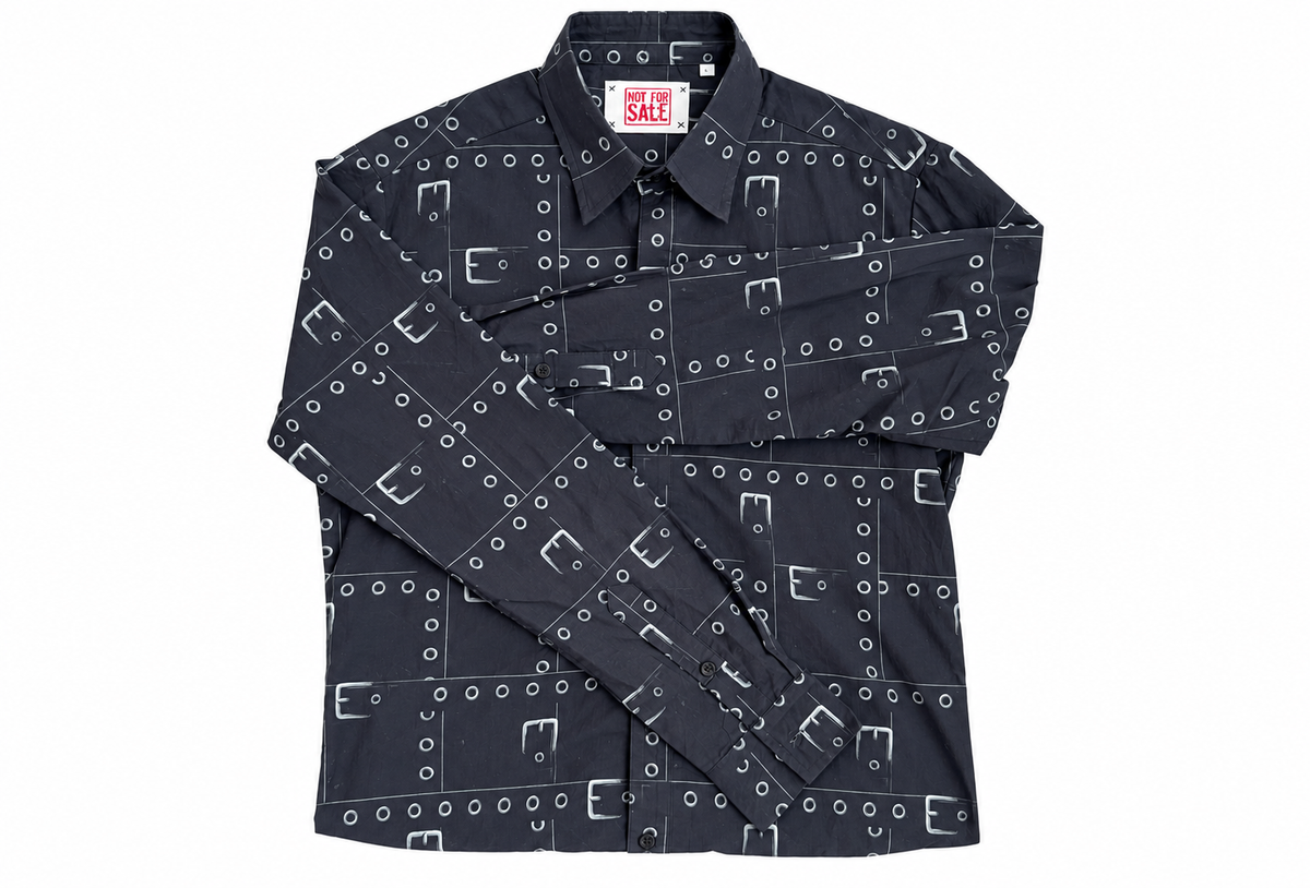 Master and Servant shirt in Black