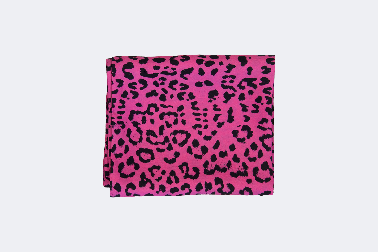 Pink Leopard Handkerchief